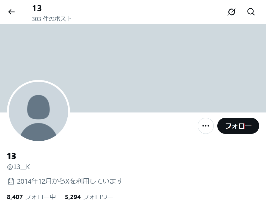 no.1080｜フォロワー5200人アカウント（海外）