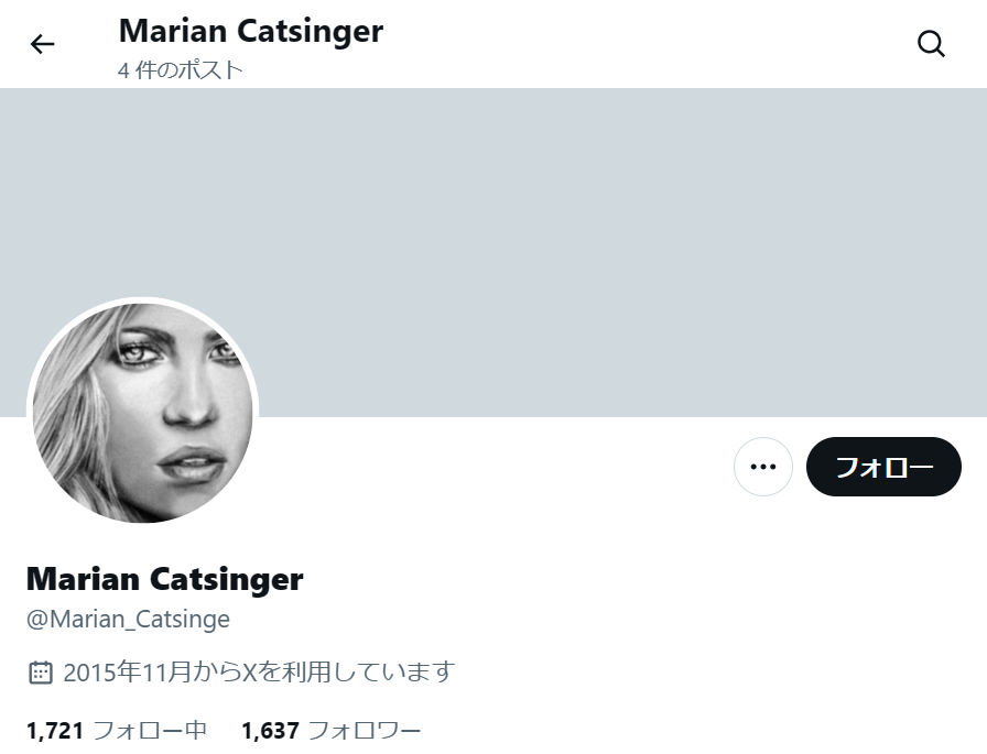 no.1092｜フォロワー1600人アカウント（海外）