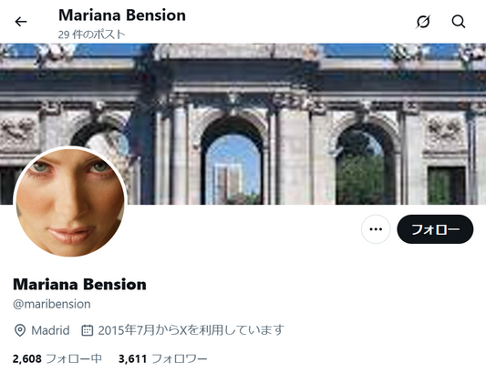 no.1137｜フォロワー3611人アカウント（海外）