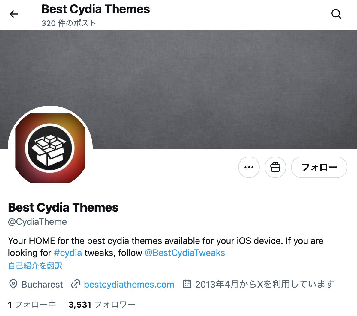 no.1072｜フォロワー3532人アカウント（海外）